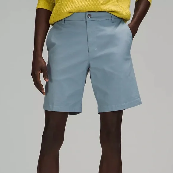 LULULEMON Commission Short Slim 9” *Oxford - M7AFZS - Oxford Blue White - Sz 28 - Picture 1 of 5